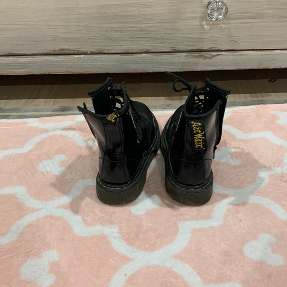 Girls Doc Martin solid black - Picture 4 of 6